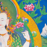 Chengresi Thangka Painting