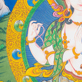 Chengresi Thangka Painting