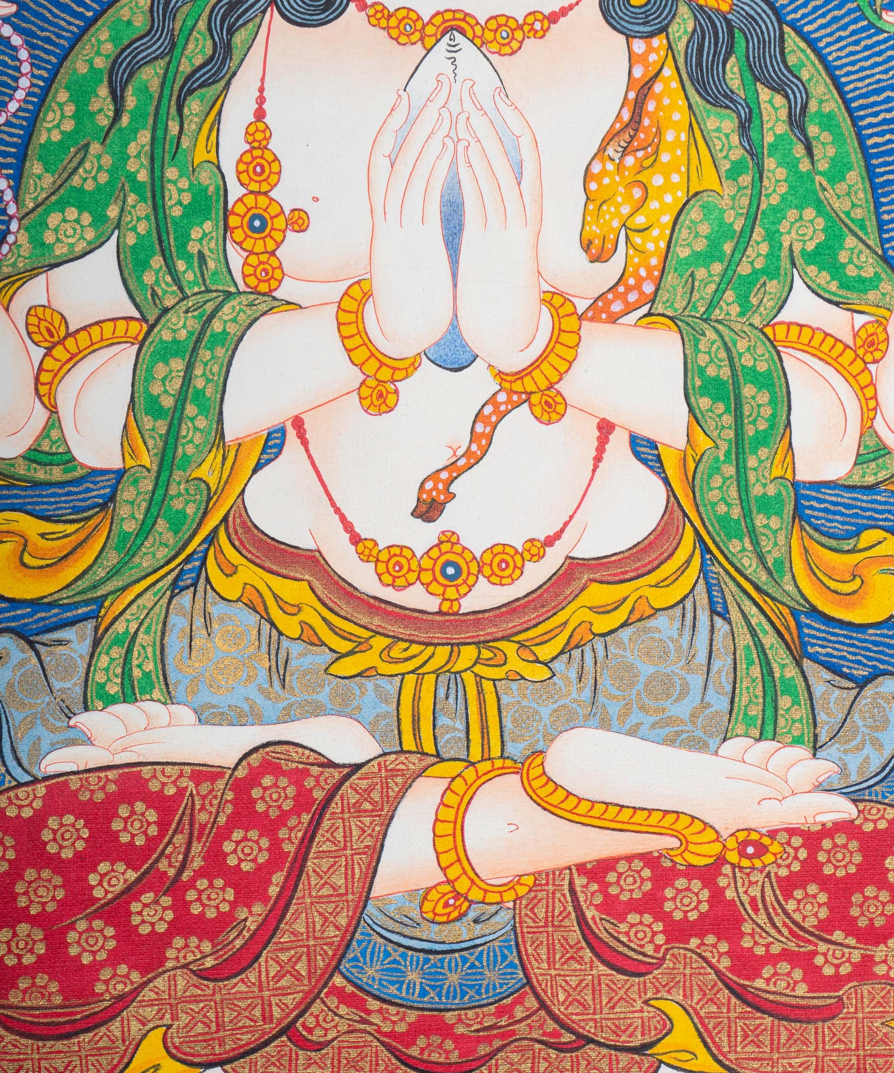 Chengresi Thangka Painting