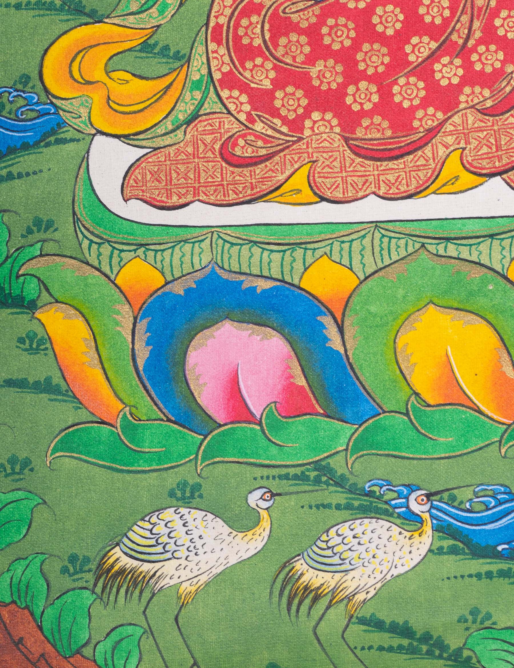 Chengresi Thangka Painting