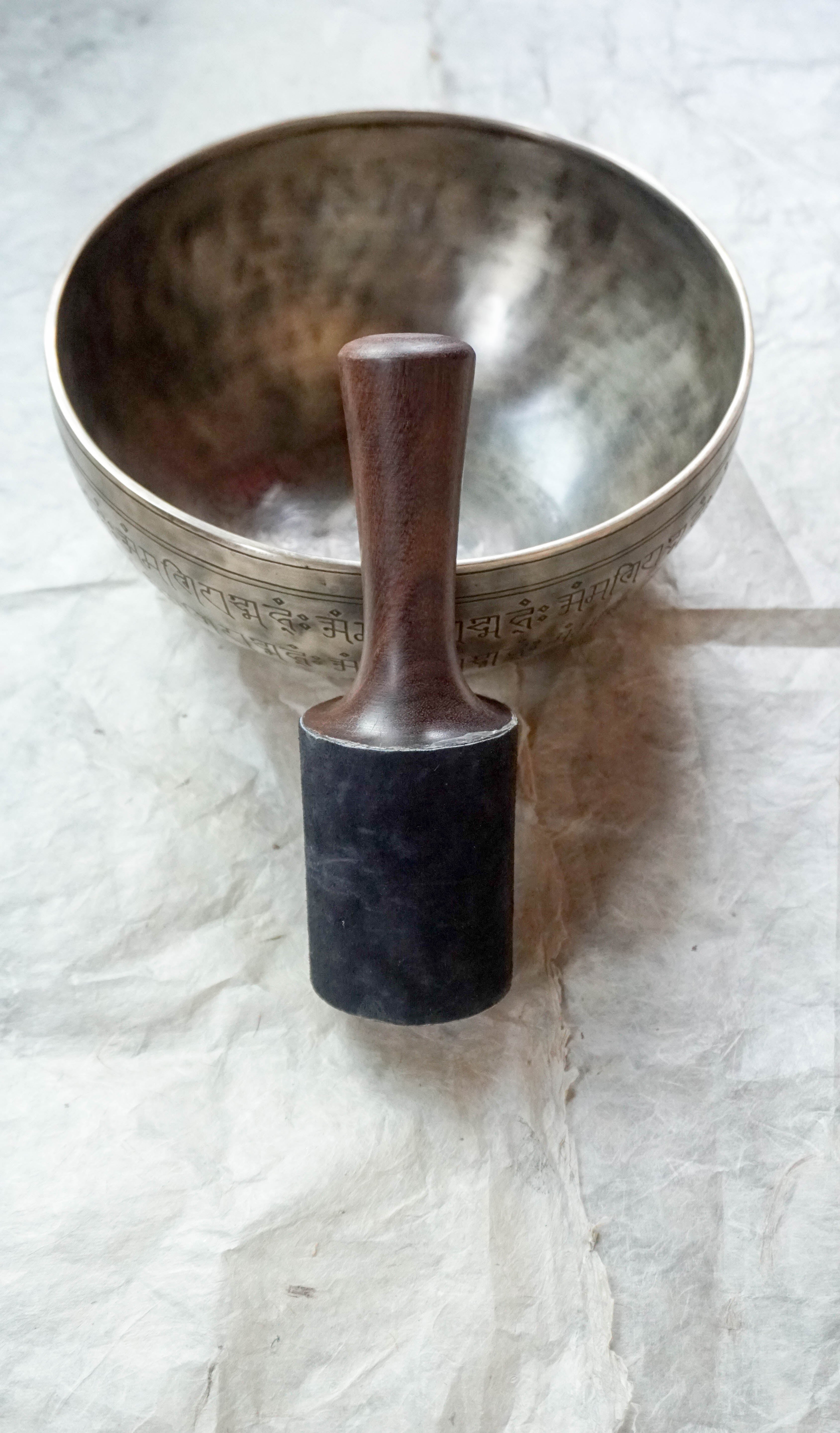 Singing Bowl Mallet for soothing singing bowl  sound