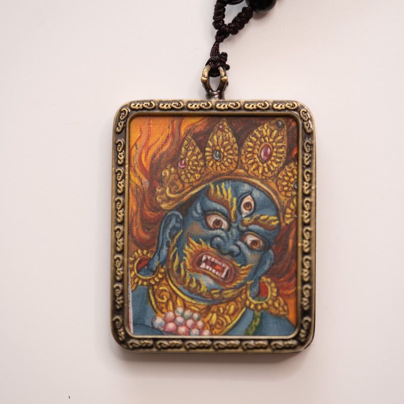 Mahakala Ghau Thangka Locket