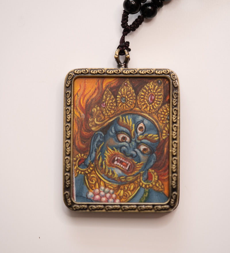 Mahakala Ghau Thangka Locket