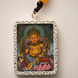 Zambala Ghau Thangka with Locket