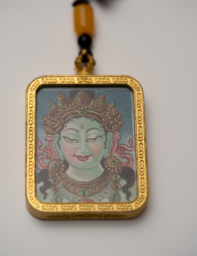 Tara Ghau Thangka with Locket 