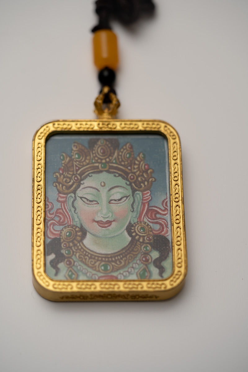 Tara Ghau Thangka with Locket 