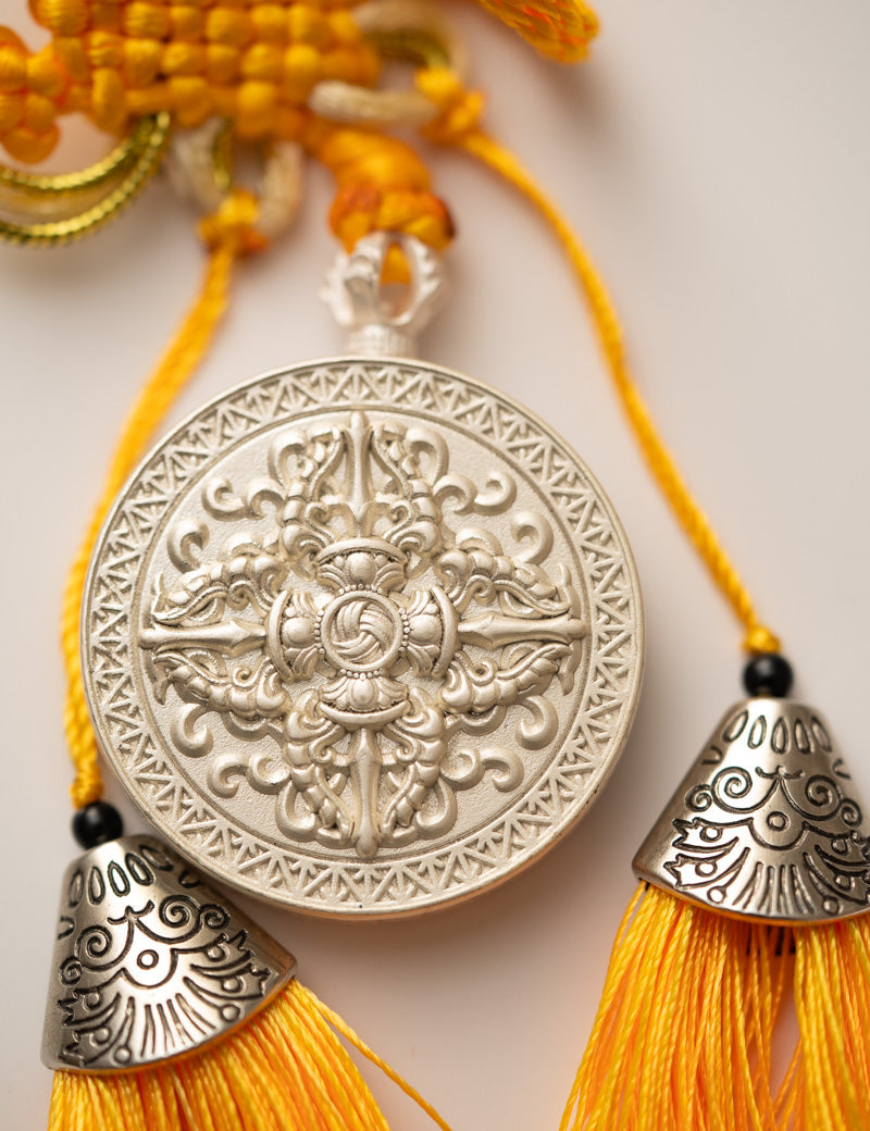 The Vase of Great Treasure Locket with Tassel