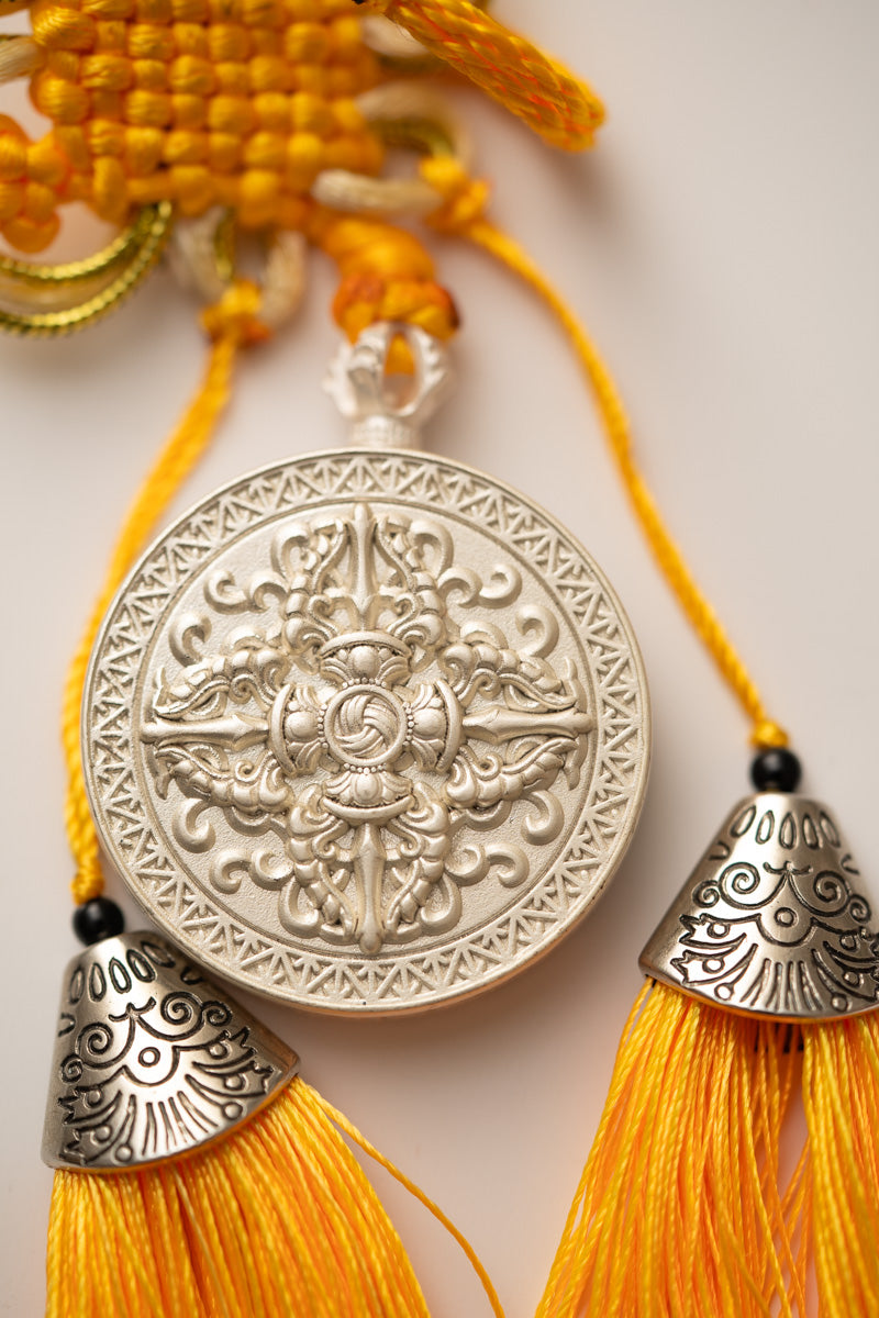 The Vase of Great Treasure Locket with Tassel