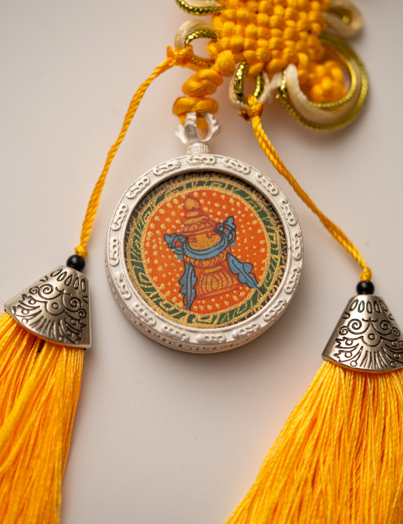 The Vase of Great Treasure Locket with Tassel