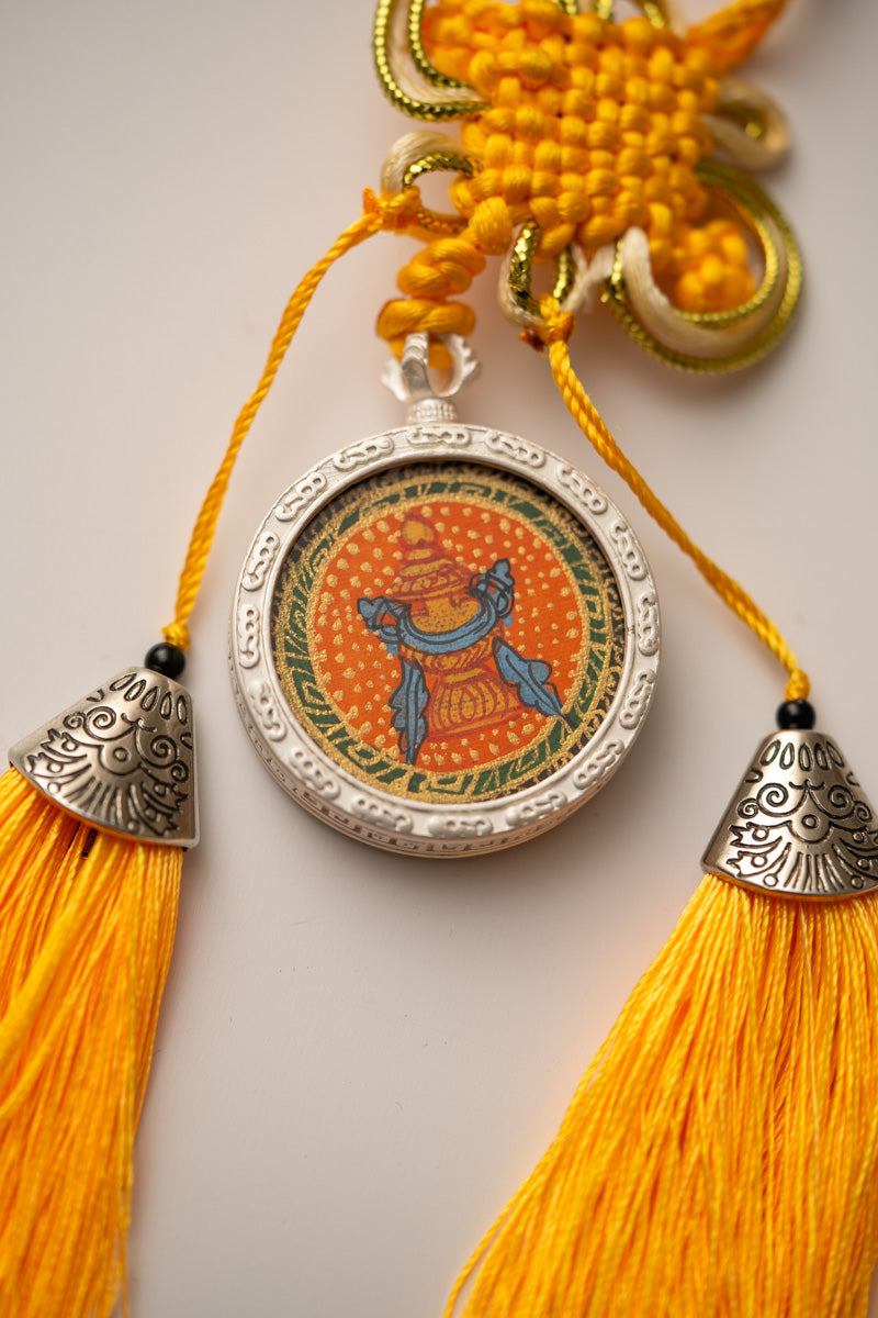 The Vase of Great Treasure Locket with Tassel