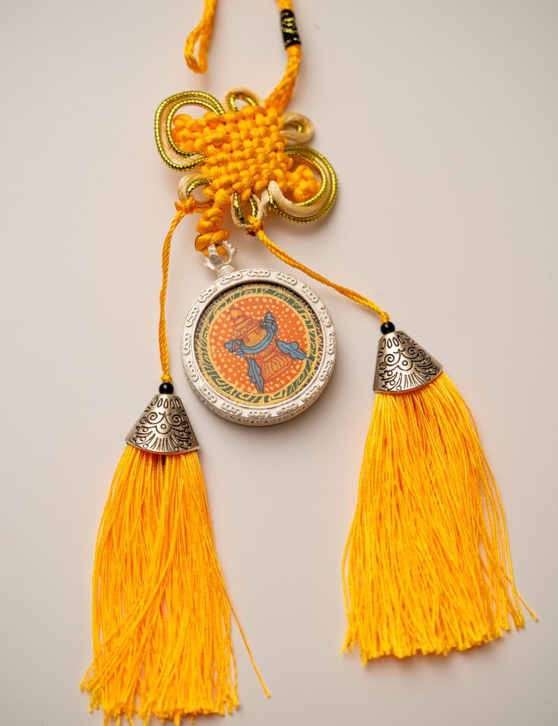 The Vase of Great Treasure Locket with Tassel