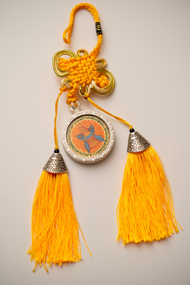 The Vase of Great Treasure Locket with Tassel