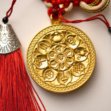 Tibetan Om Locket with Tassel