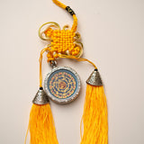 Tibetan Om Mantra Locket with Tassel