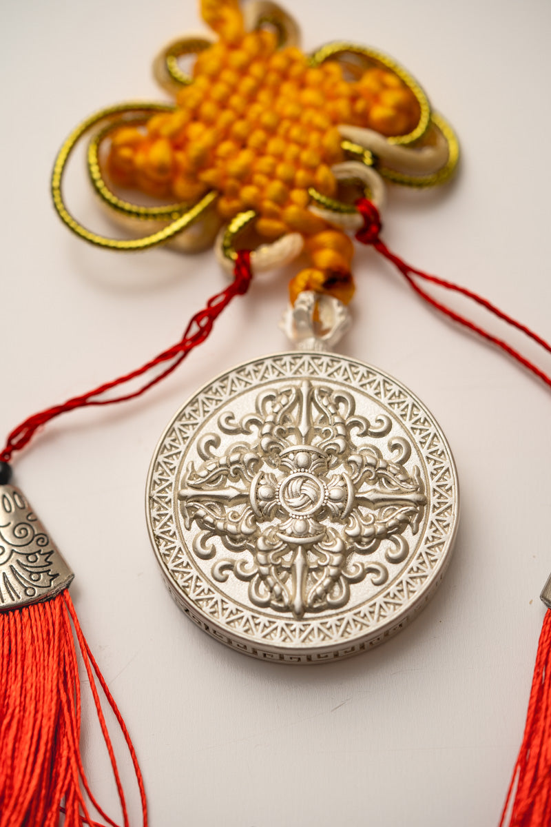 Om Mantra Locket with Tassel