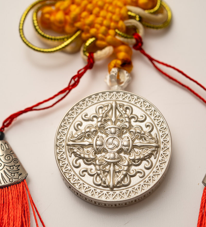 Om Mantra Locket with Tassel