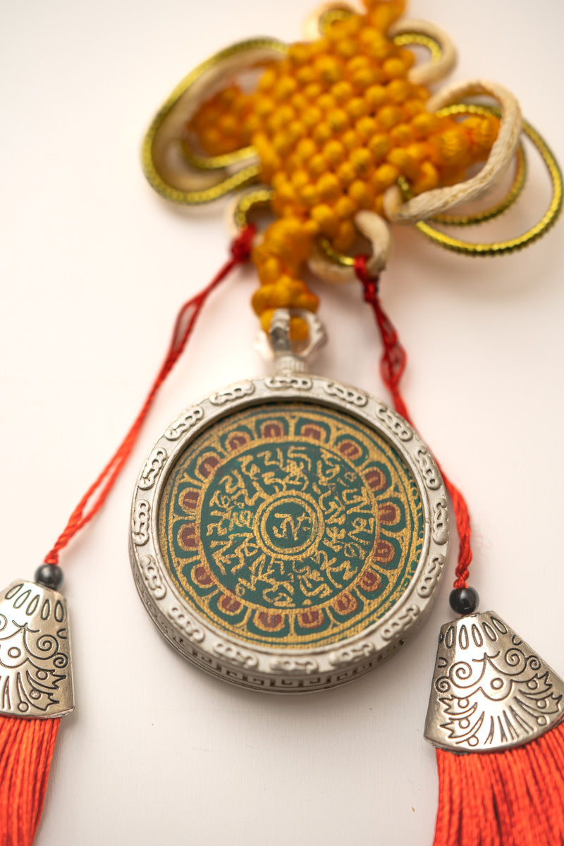 Om Mantra Locket with Tassel