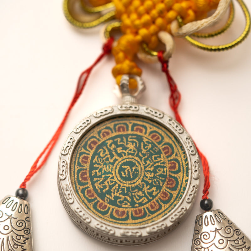 Om Mantra Locket with Tassel