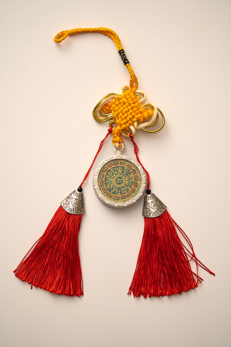 Om Mantra Locket with Tassel