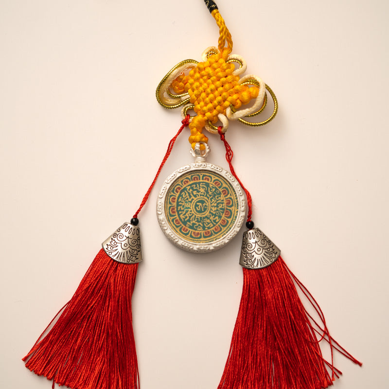 Om Mantra Locket with Tassel