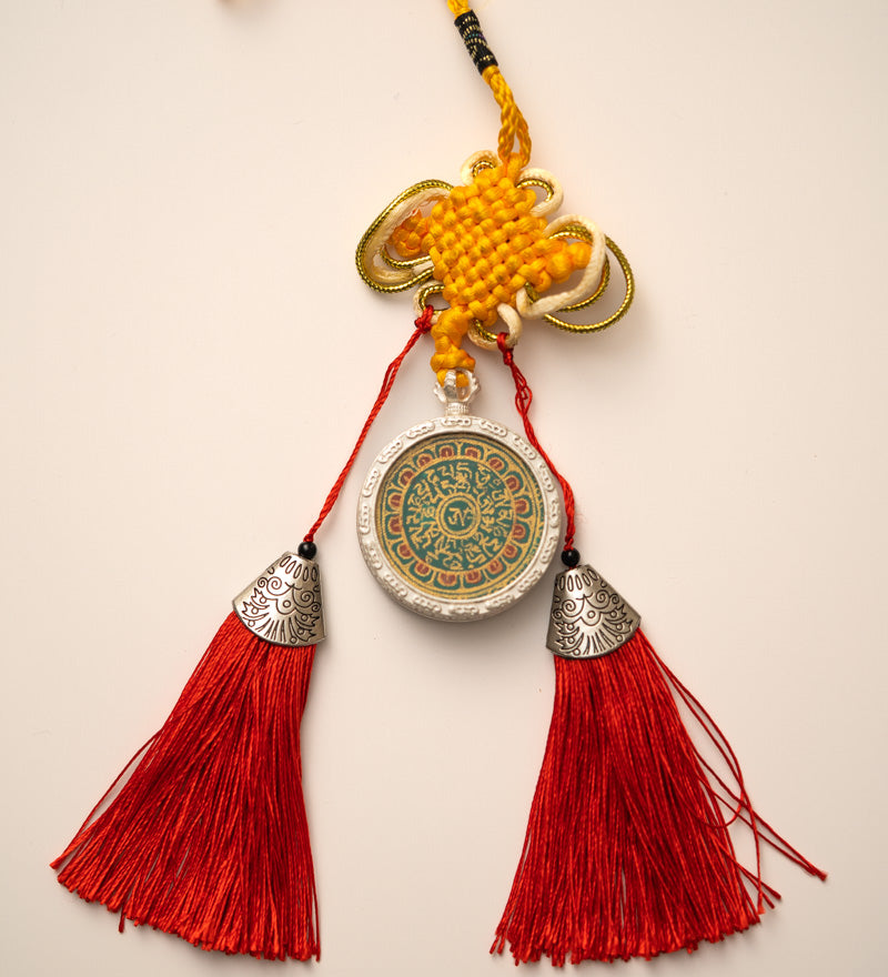 Om Mantra Locket with Tassel