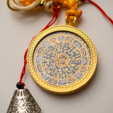 Tibetan Om Mantra Locket with Tassel