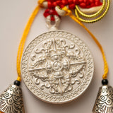 Tassel-Adorned Endless Knot Locket