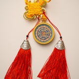 Tibetan Om Mantra Locket with Tassel