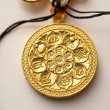  Endless Knot Locket with Tassel