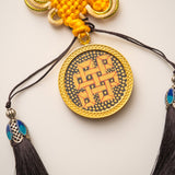  Endless Knot Locket with Tassel