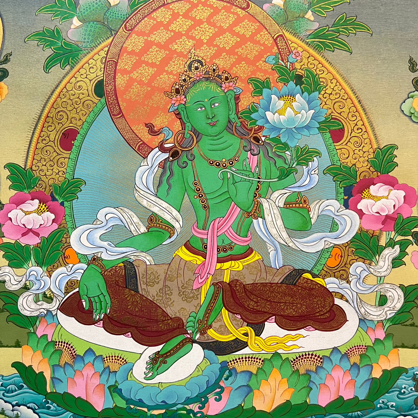 21 Tara Thangka Painting