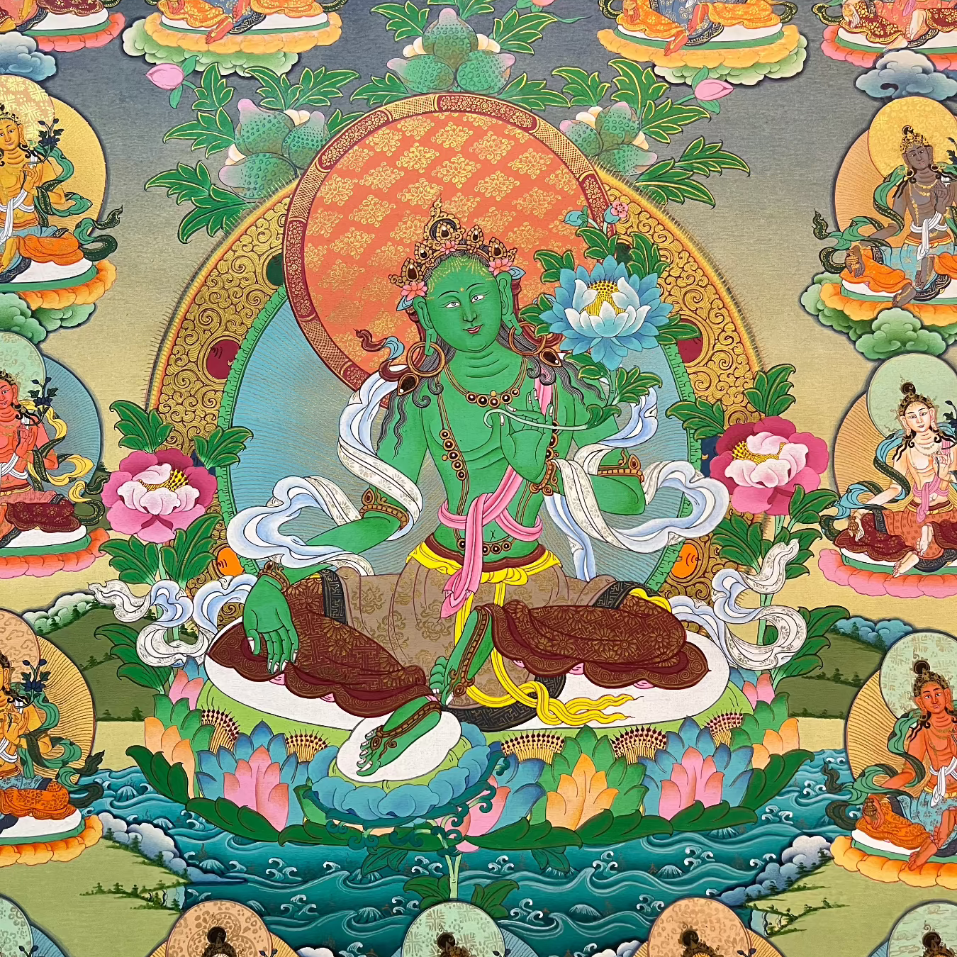 21 Tara Thangka Painting