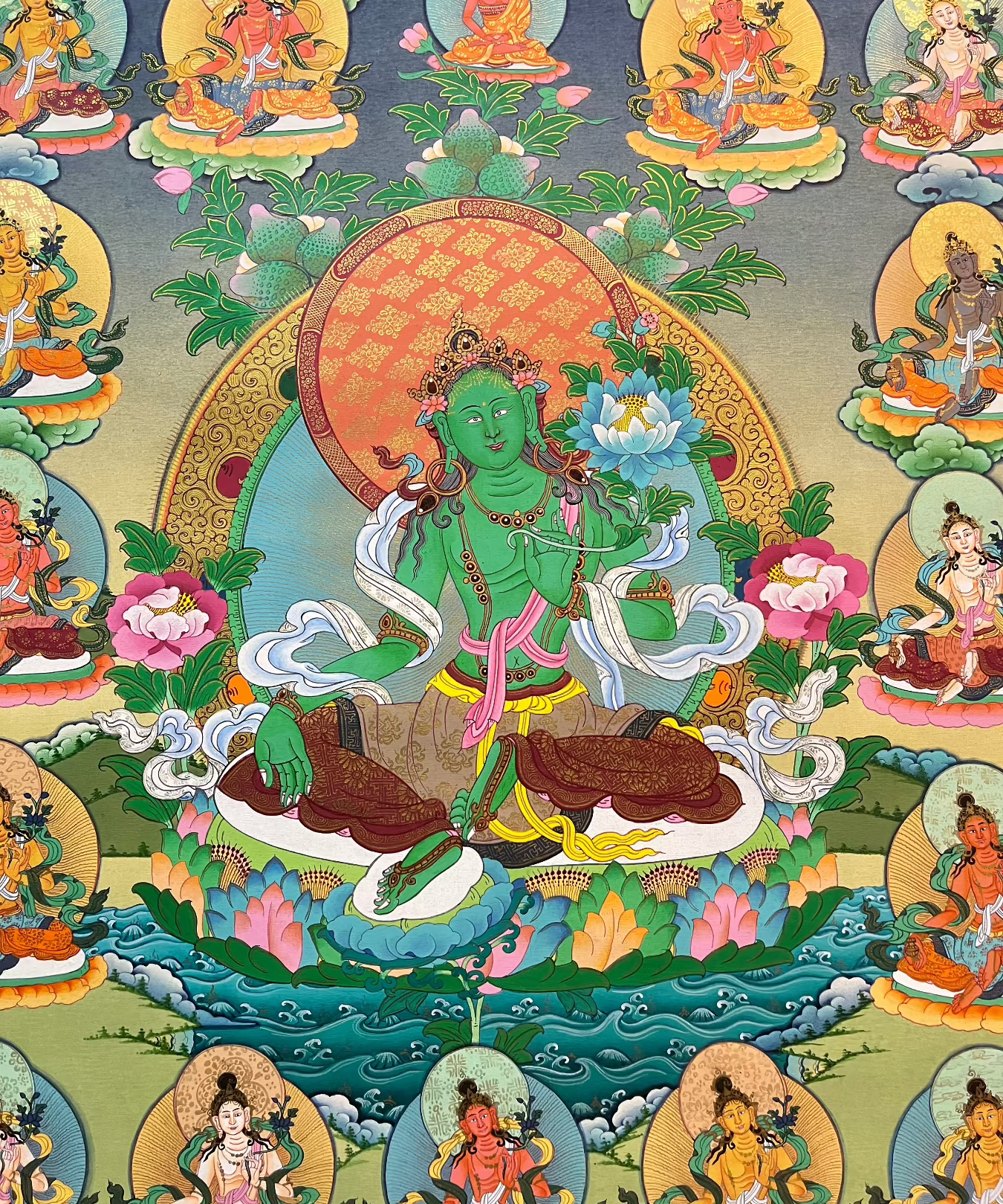 21 Tara Thangka Painting