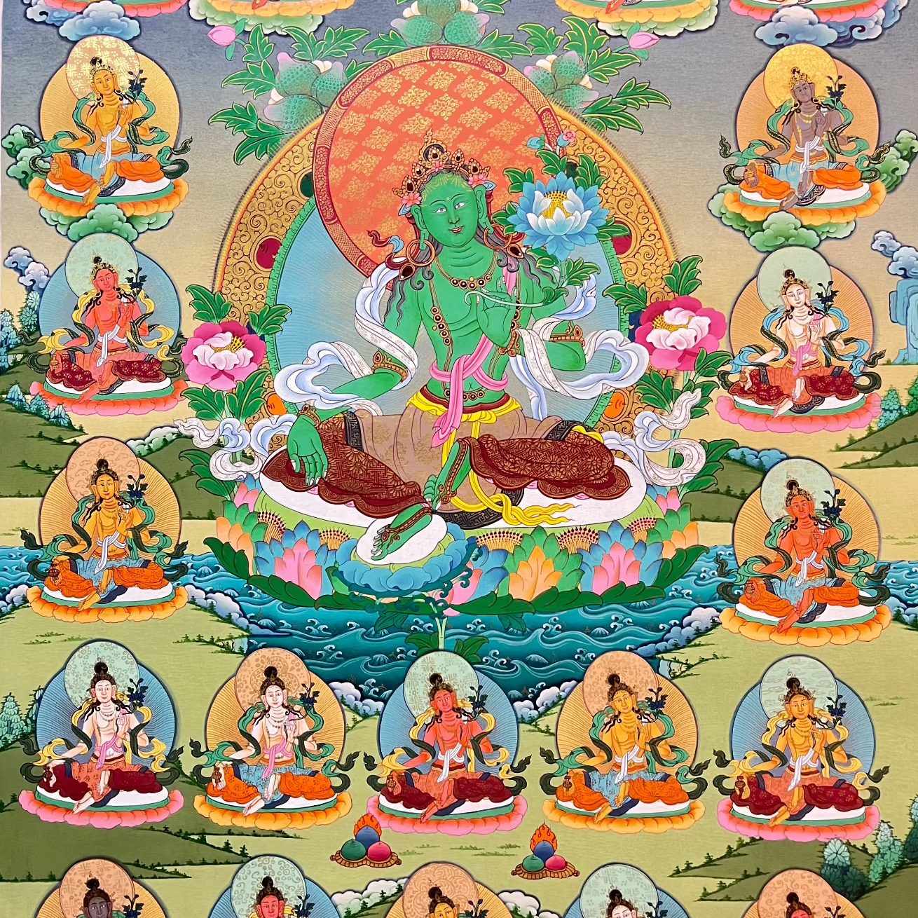 21 Tara Thangka Painting