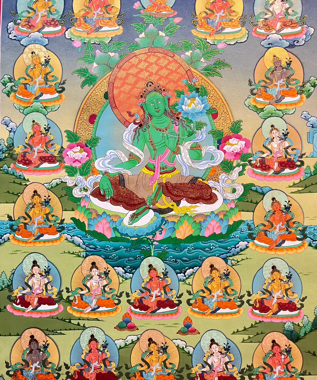 21 Tara Thangka Painting