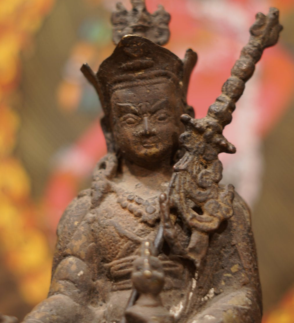 Antique Statue of Guru Rinpoche.