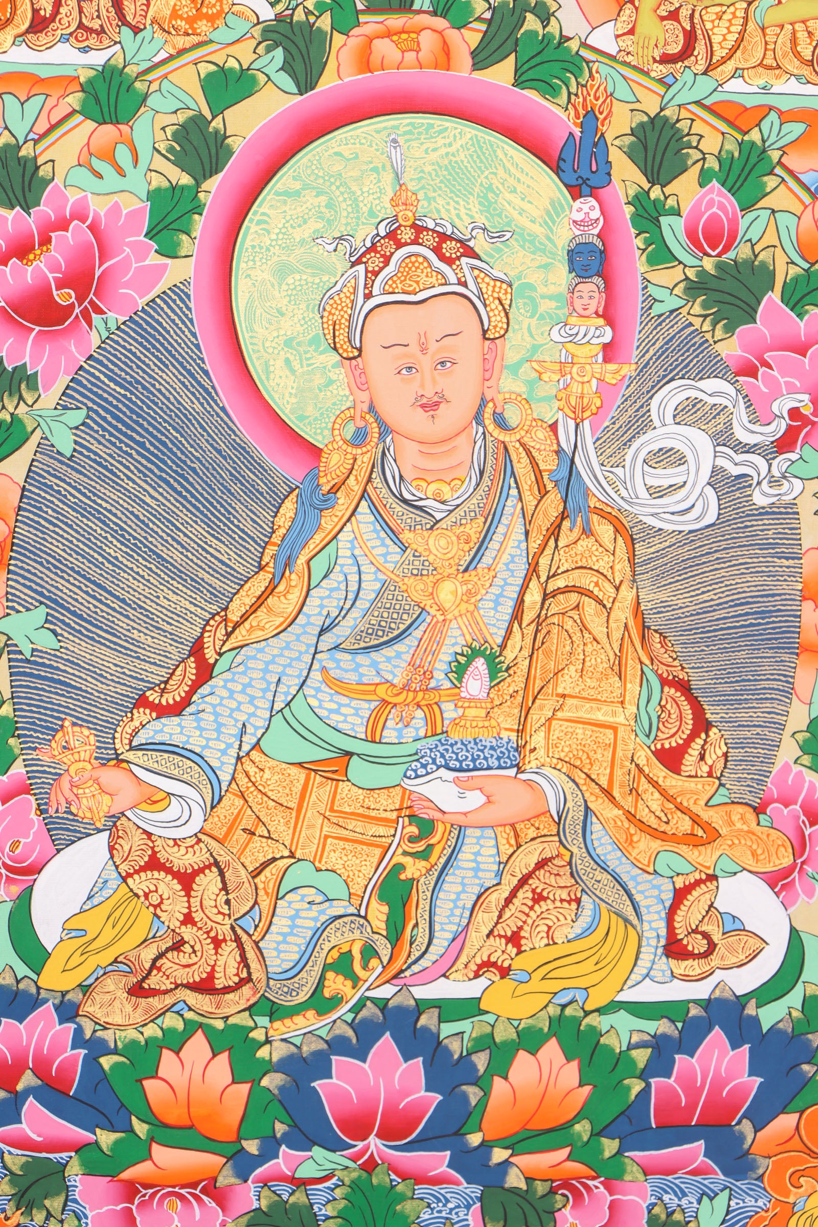 8 Manifestation of Guru Padmasambhava- Dorje Drolo, Shakya Senge, Nyigma Odzer, Pema , Lodan Choske ,Urgyan Dorje Change