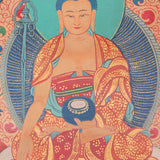 Guru Rinpoche Thangka for spiritual devotion, contemplation, and motivation.