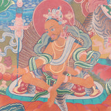 Guru Rinpoche Thangka for spiritual devotion, contemplation, and motivation.