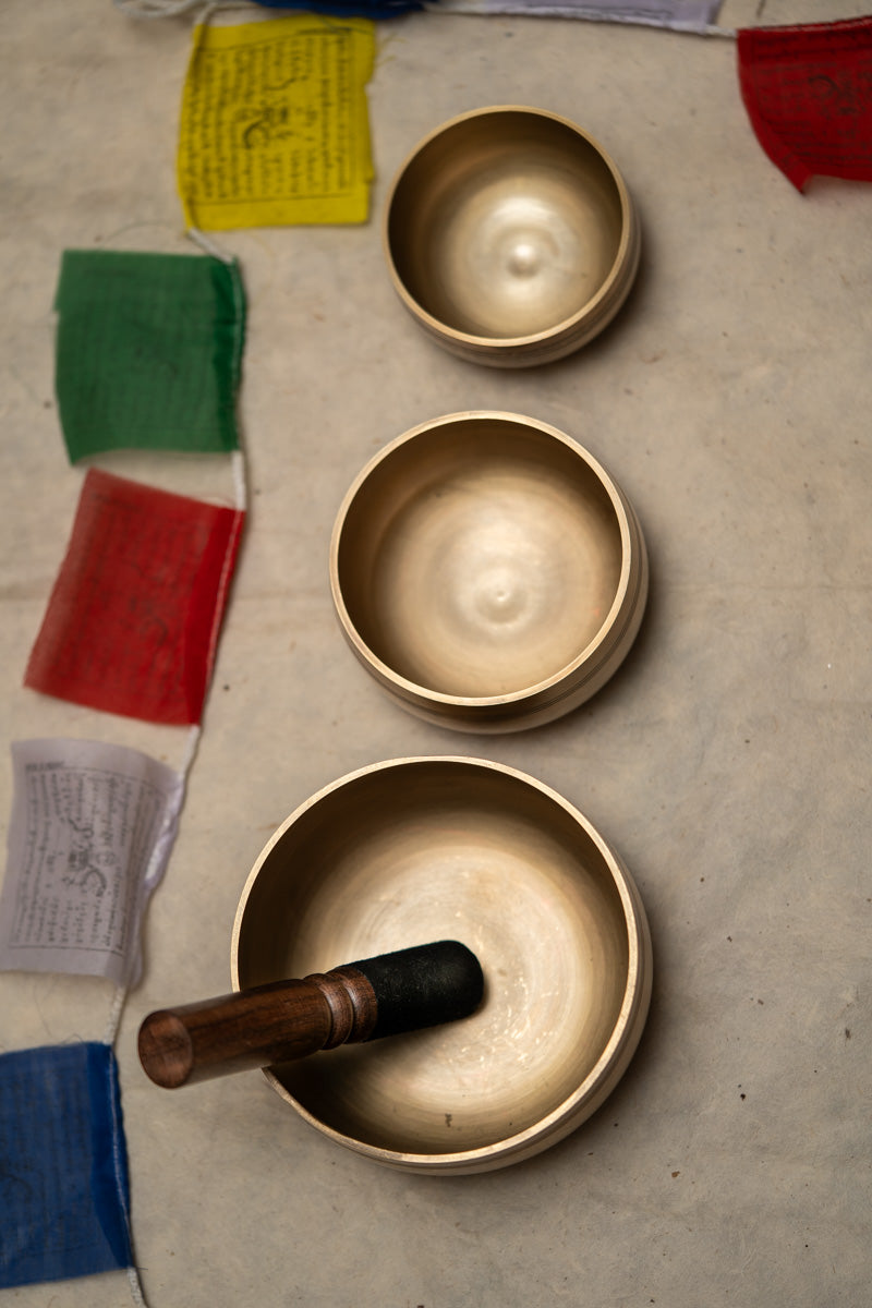 3 Singing Bowl set