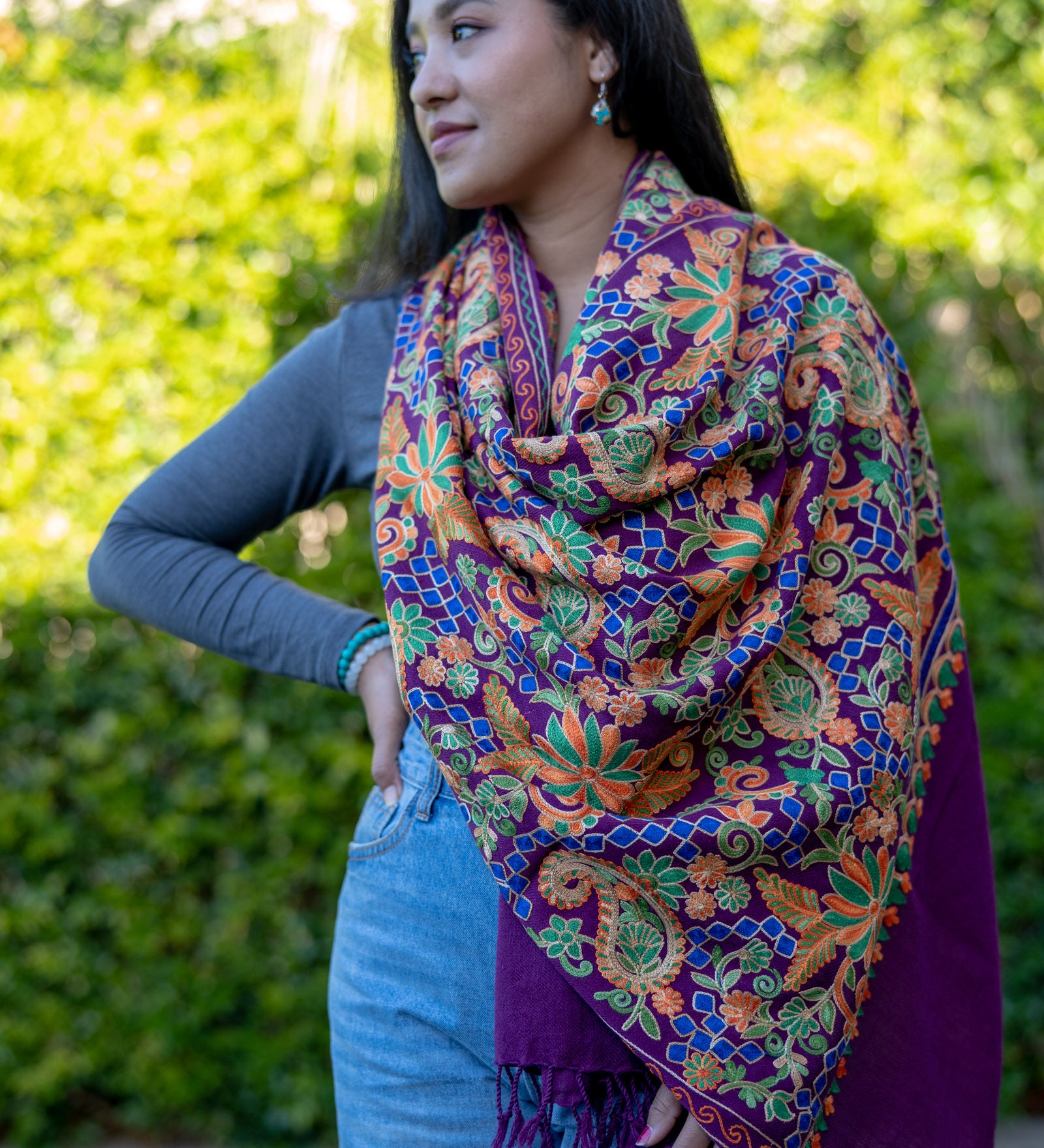 Handwoven Pashmina Shawl