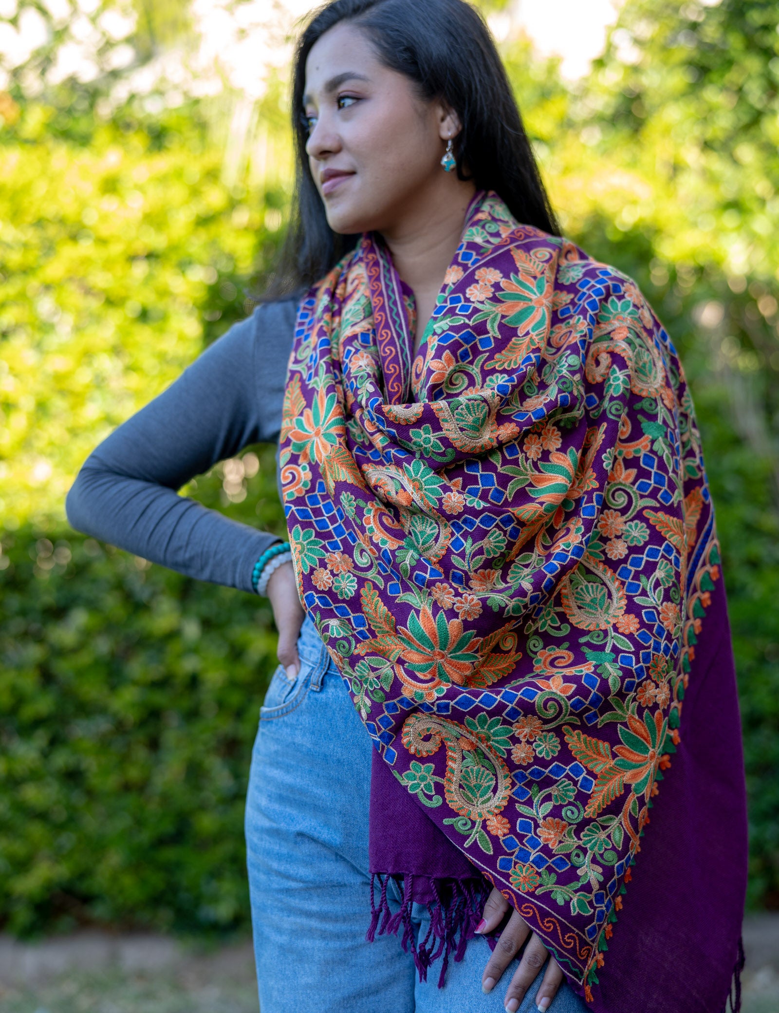 Handwoven Pashmina Shawl