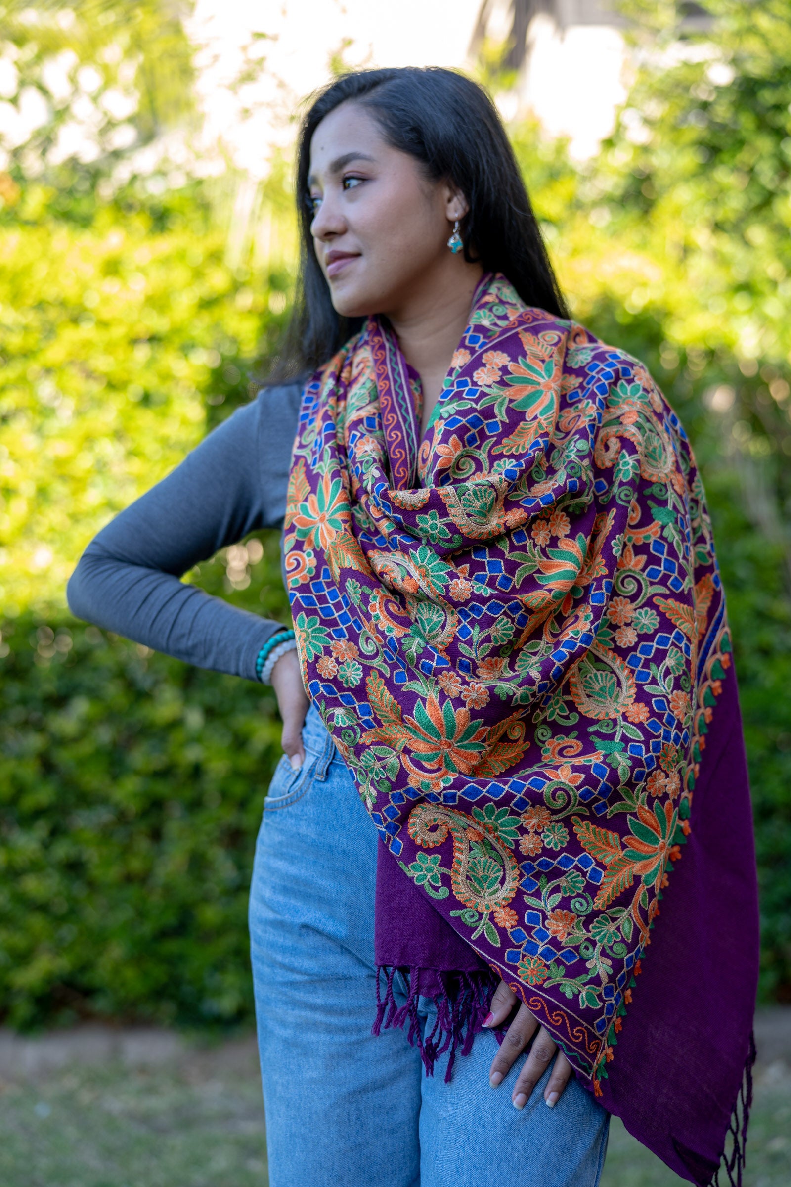 Handwoven Pashmina Shawl