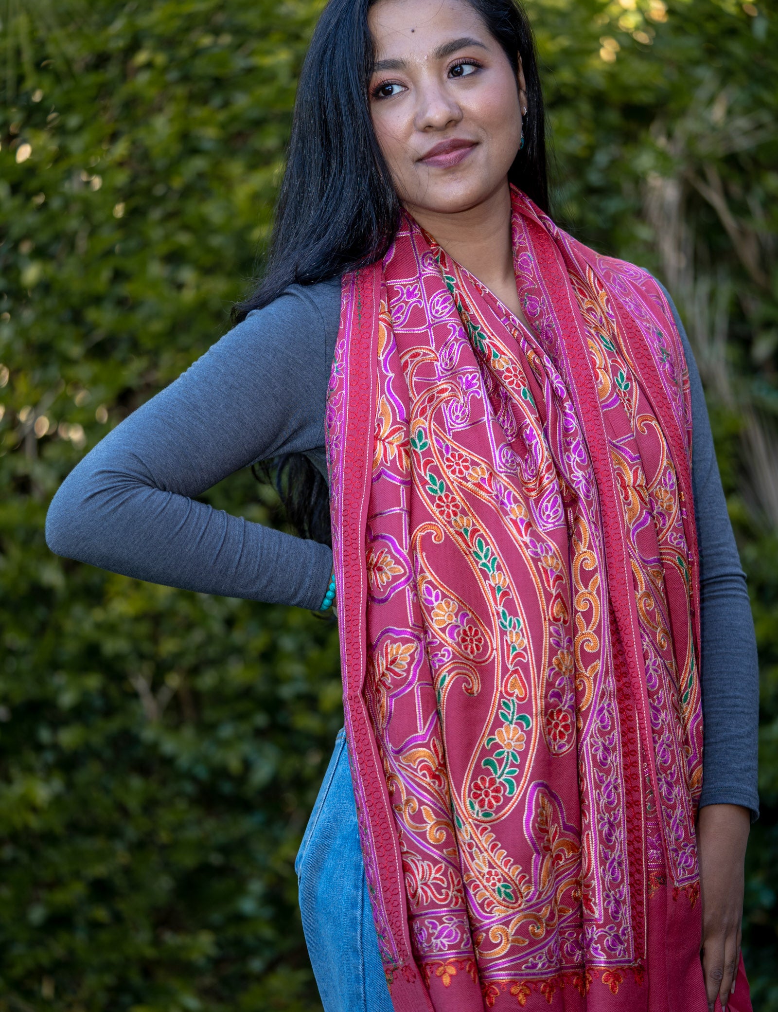 High Quality Pashmina Shawl from Nepal.