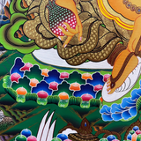 Zambala Thangka Painting - Tibetan Art