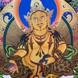 Zambala Thangka Painting - Tibetan Art