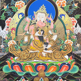  Vajrasattva Shakti Thangka Painting