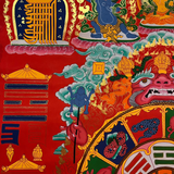 Tibetan Calendar Thangka Painting