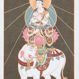 Japanese Buddha Thangka Painting for meditation practices.