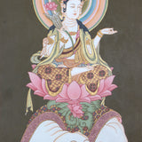 Japanese Buddha Thangka Painting for wall decor.